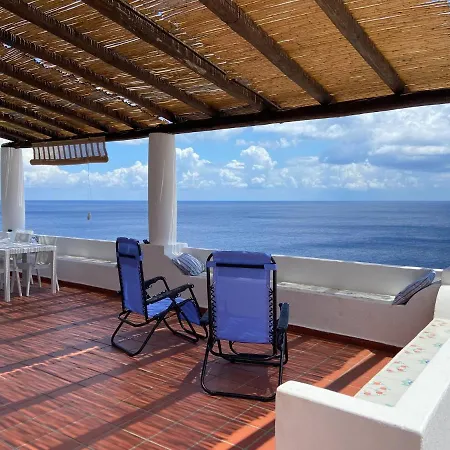 House Sole - Unique Panorama Lägenhet Lipari (Isola Lipari)